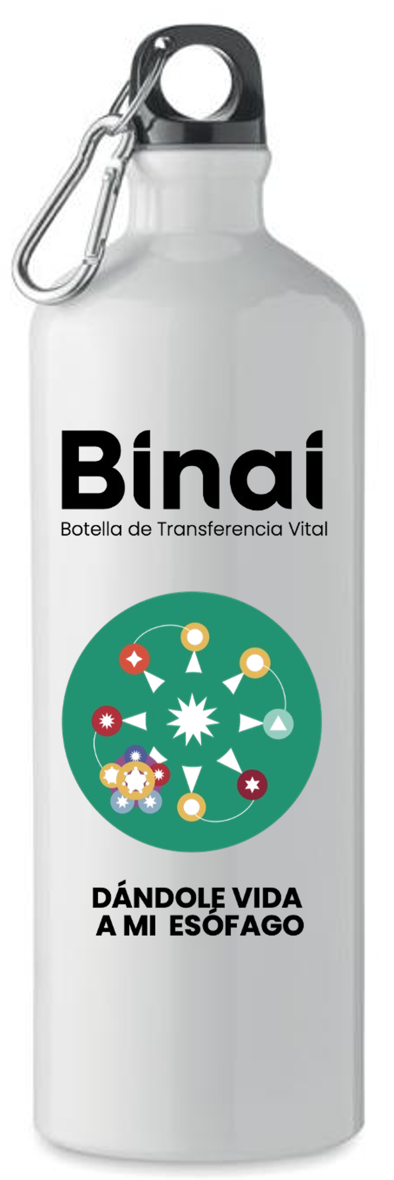Botella de Transferencia Vital “Dándole vida a mi Esófago”