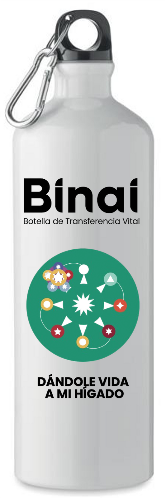 Botella de Transferencia Vital “Dándole vida a mi Hígado”