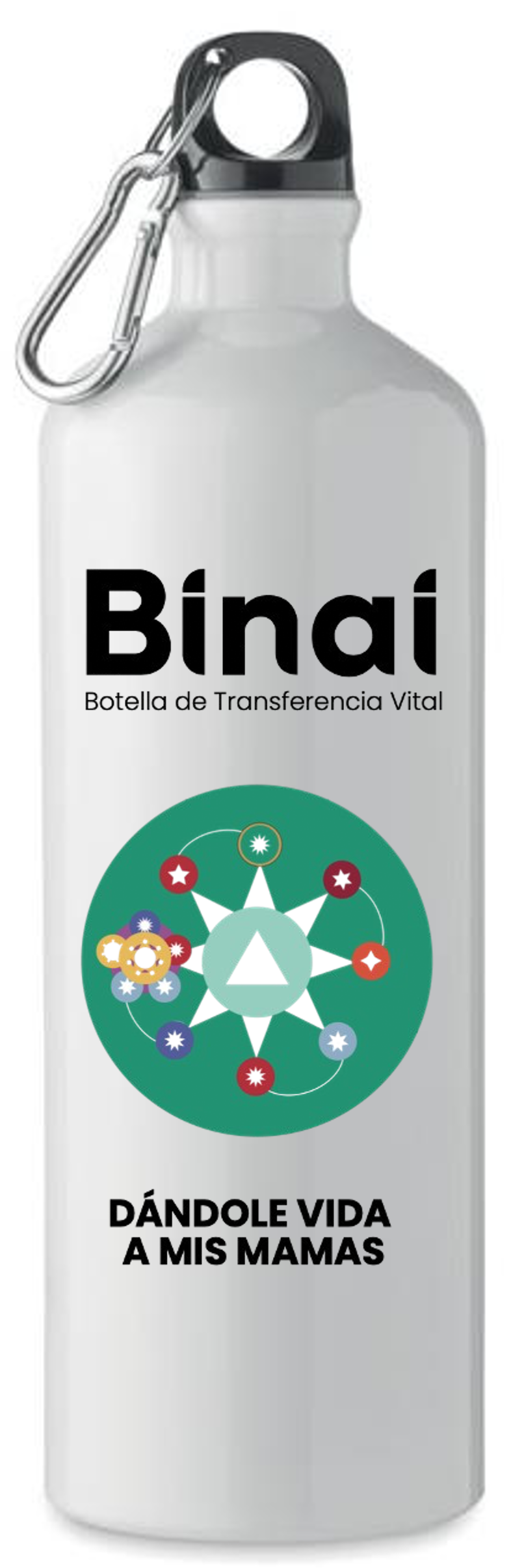 Botella de Transferencia Vital “Dándole vida a mis mamas”