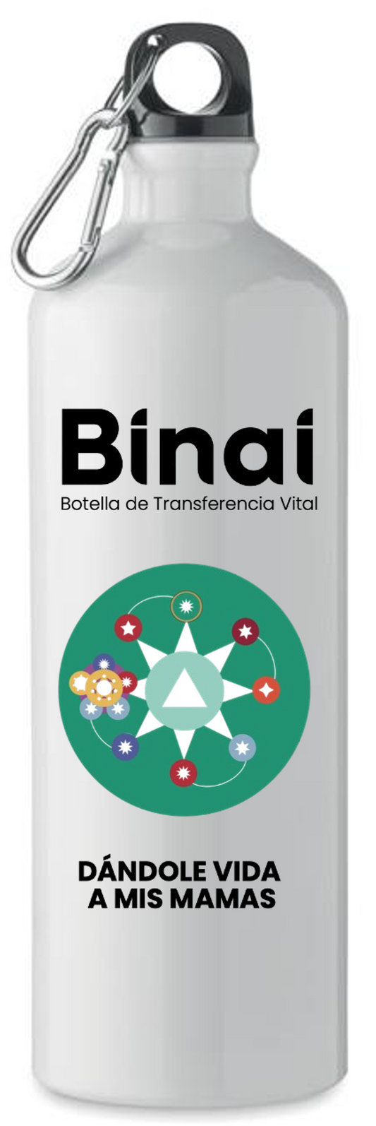 Botella de Transferencia Vital “Dándole vida a mis mamas”